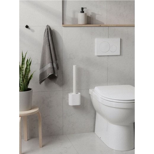 Sinsay - Szczotka toaletowa - biały ze sklepu Sinsay w kategorii Akcesoria łazienkowe - zdjęcie 187784478