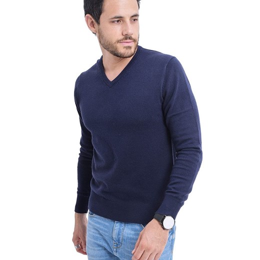 C&amp; Jo Sweter w kolorze granatowym ze sklepu Limango Polska w kategorii Swetry męskie - zdjęcie 187784588