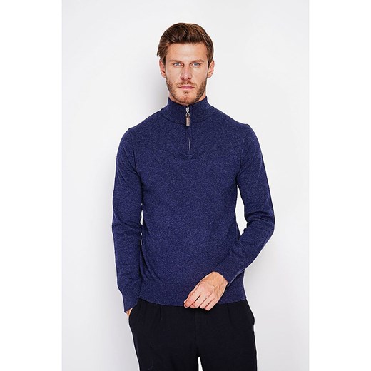 C&amp; Jo Sweter w kolorze granatowym ze sklepu Limango Polska w kategorii Swetry męskie - zdjęcie 187784645