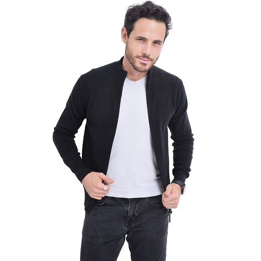 C&amp; Jo Kardigan w kolorze czarnym ze sklepu Limango Polska w kategorii Swetry męskie - zdjęcie 187784659