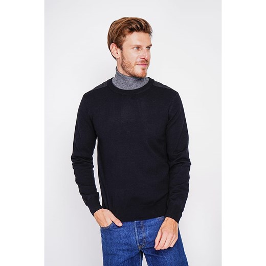 C&amp; Jo Sweter w kolorze czarnym ze sklepu Limango Polska w kategorii Swetry męskie - zdjęcie 187784717