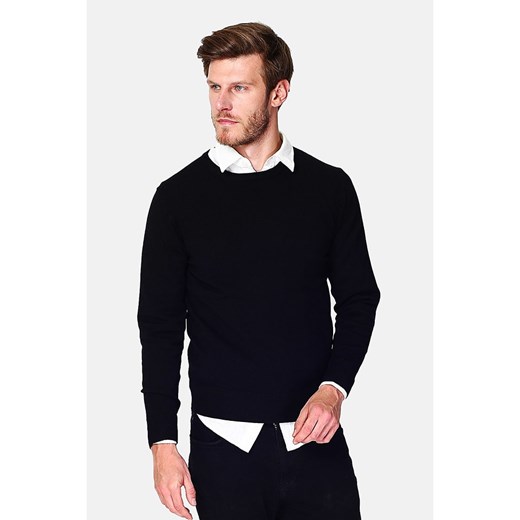 C&amp; Jo Sweter w kolorze czarnym ze sklepu Limango Polska w kategorii Swetry męskie - zdjęcie 187784779