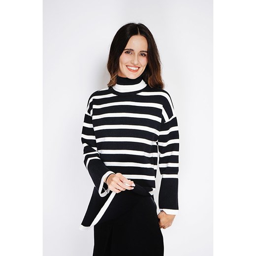 C&amp; Jo Golf w kolorze czarno-białym ze sklepu Limango Polska w kategorii Swetry damskie - zdjęcie 187784887