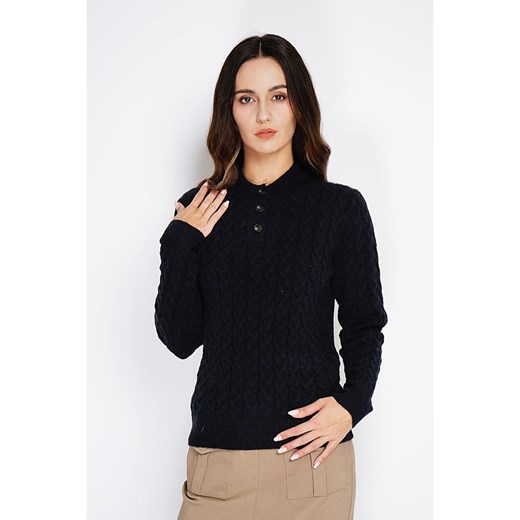 C&amp; Jo Sweter w kolorze czarnym ze sklepu Limango Polska w kategorii Swetry damskie - zdjęcie 187784957