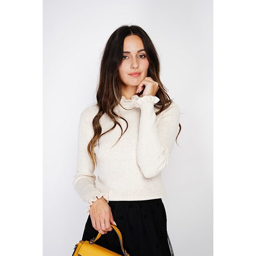C&amp; Jo Sweter w kolorze kremowym ze sklepu Limango Polska w kategorii Swetry damskie - zdjęcie 187784967