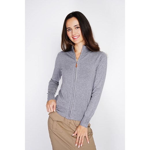 C&amp; Jo Kardigan w kolorze szarym ze sklepu Limango Polska w kategorii Swetry damskie - zdjęcie 187785019