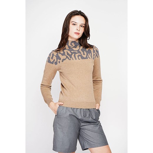 C&amp; Jo Sweter w kolorze beżowo-szarym ze sklepu Limango Polska w kategorii Swetry damskie - zdjęcie 187785049