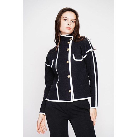 C&amp; Jo Kardigan w kolorze czarno-białym ze sklepu Limango Polska w kategorii Swetry damskie - zdjęcie 187785085