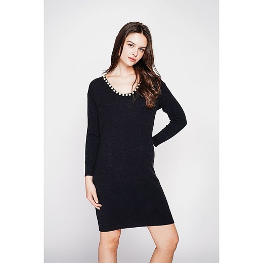 C&amp; Jo Sukienka dzianinowa w kolorze czarnym ze sklepu Limango Polska w kategorii Sukienki - zdjęcie 187785165