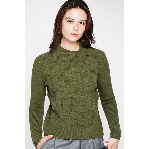 C&amp; Jo Sweter w kolorze zielonym ze sklepu Limango Polska w kategorii Swetry damskie - zdjęcie 187785196