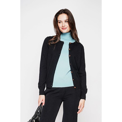 C&amp; Jo Kardigan w kolorze czarnym ze sklepu Limango Polska w kategorii Swetry damskie - zdjęcie 187785309