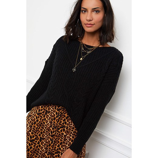 L&apos;armoire de Suzette Sweter w kolorze czarnym ze sklepu Limango Polska w kategorii Swetry damskie - zdjęcie 187785486
