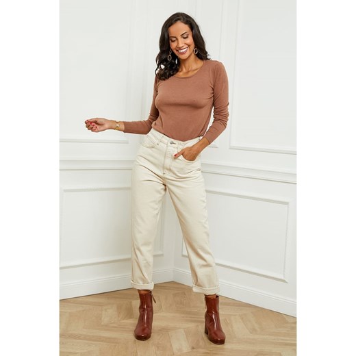 Soft Cashmere Sweter w kolorze jasnobrązowym ze sklepu Limango Polska w kategorii Swetry damskie - zdjęcie 187786008