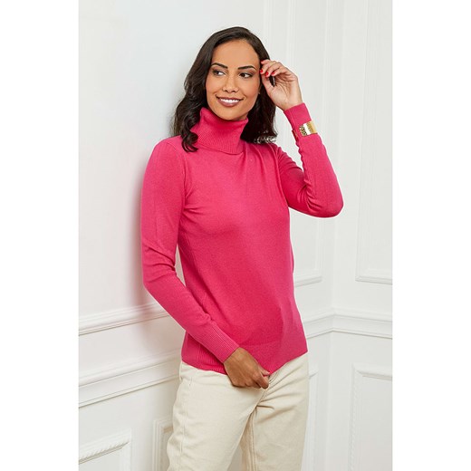 Soft Cashmere Golf w kolorze różowym ze sklepu Limango Polska w kategorii Swetry damskie - zdjęcie 187786058