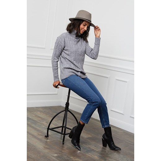 L&apos;armoire de Suzette Sweter w kolorze szarym ze sklepu Limango Polska w kategorii Swetry damskie - zdjęcie 187786176