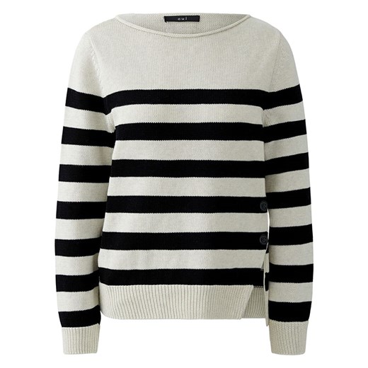 Oui Sweter w kolorze biało-czarnym ze sklepu Limango Polska w kategorii Swetry damskie - zdjęcie 187786208