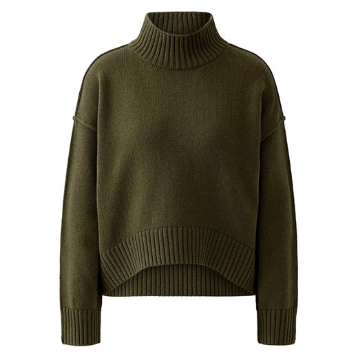 Oui Sweter w kolorze khaki ze sklepu Limango Polska w kategorii Swetry damskie - zdjęcie 187786217