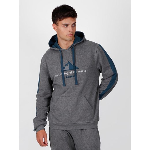 admas Bluza w kolorze antracytowym ze sklepu Limango Polska w kategorii Bluzy męskie - zdjęcie 187786267