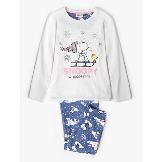 Peanuts Piżama &quot;Peanuts&quot; w kolorze biało-niebieskim ze sklepu Limango Polska w kategorii Piżamy dziecięce - zdjęcie 187786466