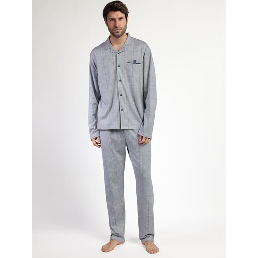 admas Piżama &quot;Admas classic&quot; w kolorze granatowym ze sklepu Limango Polska w kategorii Piżamy męskie - zdjęcie 187786635