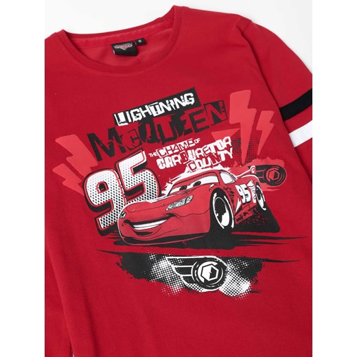 Disney Cars Piżama &quot;Cars&quot; w kolorze czerwonym 164 wyprzedaż Limango Polska