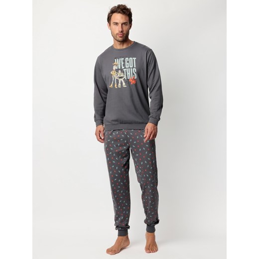 Disney Piżama &quot;Disney&quot; w kolorze szarym ze sklepu Limango Polska w kategorii Piżamy męskie - zdjęcie 187786746