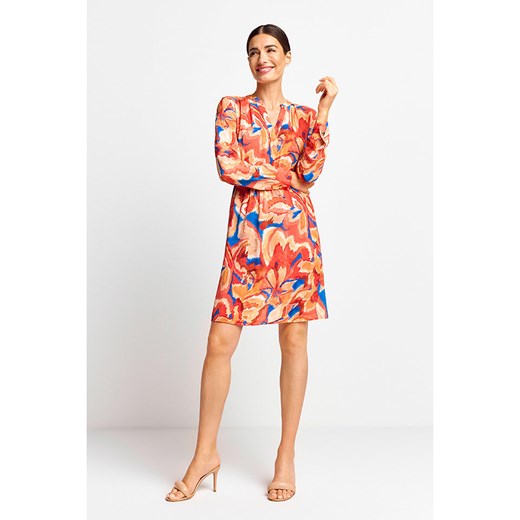 Rich &amp; Royal Sukienka w kolorze pomarańczowo-niebieskim ze sklepu Limango Polska w kategorii Sukienki - zdjęcie 187787538