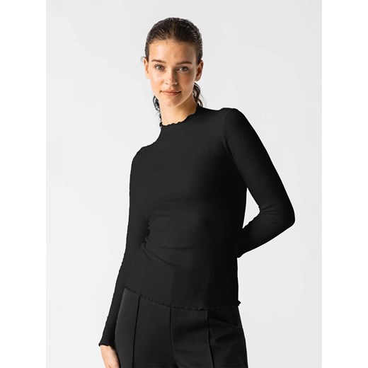 Les Lunes Koszulka &quot;Fleur&quot; w kolorze czarnym Les Lunes L okazyjna cena Limango Polska