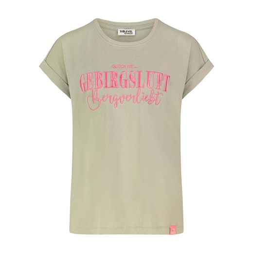 Sublevel Koszulka w kolorze zielonym ze sklepu Limango Polska w kategorii Bluzki damskie - zdjęcie 187787855