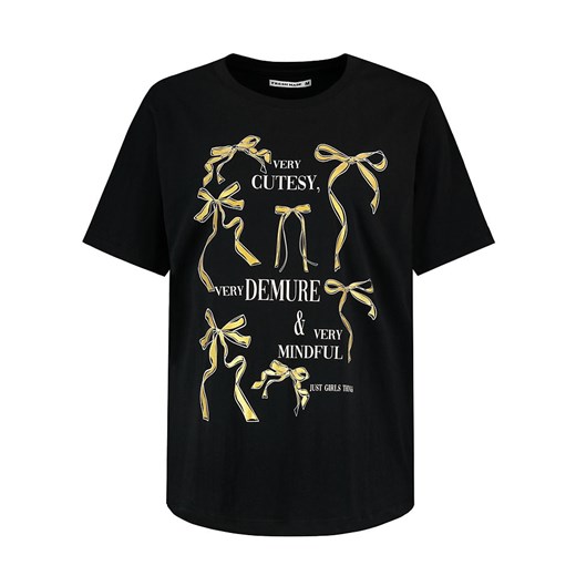 Sublevel Koszulka w kolorze czarnym ze sklepu Limango Polska w kategorii Bluzki damskie - zdjęcie 187787879