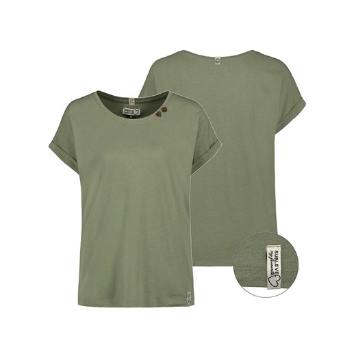 Sublevel Koszulka w kolorze zielonym ze sklepu Limango Polska w kategorii Bluzki damskie - zdjęcie 187787946