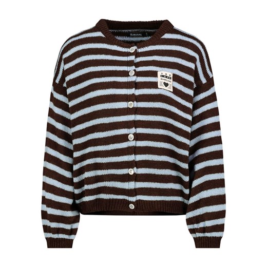 Sublevel Kardigan w kolorze brązowo-błękitnym ze sklepu Limango Polska w kategorii Swetry damskie - zdjęcie 187788319