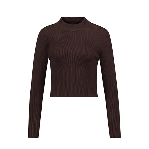 Stitch &amp; Soul Koszulka w kolorze ciemnobrązowym ze sklepu Limango Polska w kategorii Bluzki damskie - zdjęcie 187788347