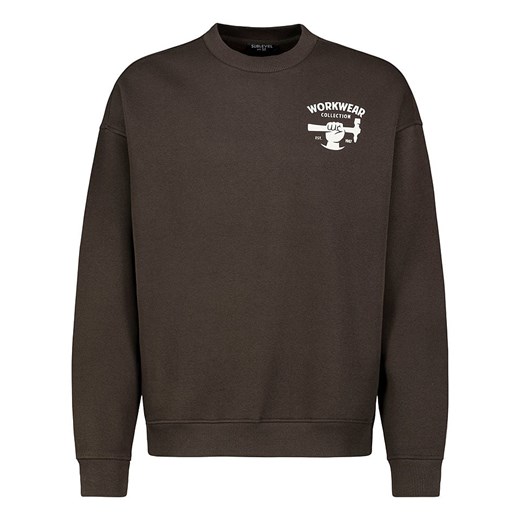 Sublevel Bluza w kolorze ciemnobrązowym ze sklepu Limango Polska w kategorii Bluzy męskie - zdjęcie 187788496