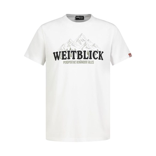 Sublevel Koszulka w kolorze białym ze sklepu Limango Polska w kategorii T-shirty męskie - zdjęcie 187788538