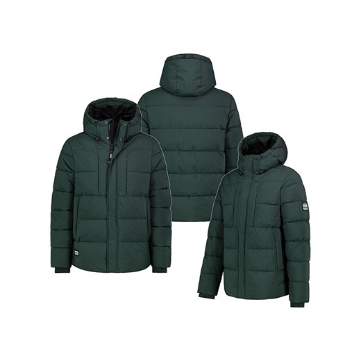 Sublevel Kurtka pikowana w kolorze ciemnozielonym ze sklepu Limango Polska w kategorii Kurtki męskie - zdjęcie 187788576