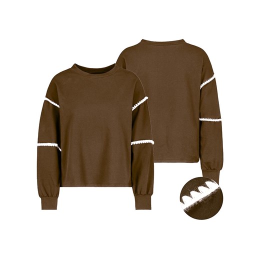 Sublevel Sweter w kolorze brązowym ze sklepu Limango Polska w kategorii Swetry damskie - zdjęcie 187788659