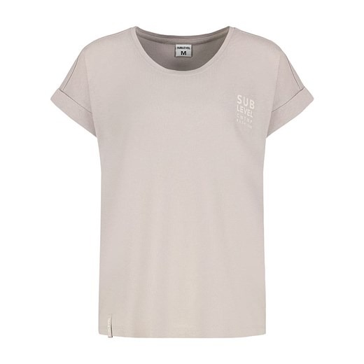 Sublevel Koszulka &quot;Lina&quot; w kolorze beżowym ze sklepu Limango Polska w kategorii Bluzki damskie - zdjęcie 187788895