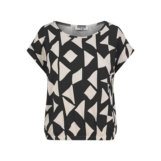Sublevel Koszulka w kolorze czarno-białym ze sklepu Limango Polska w kategorii Bluzki damskie - zdjęcie 187788936