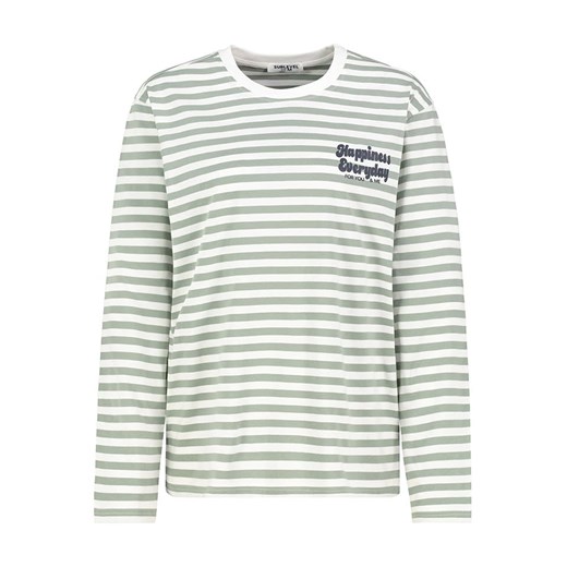 Sublevel Koszulka w kolorze zielono-białym ze sklepu Limango Polska w kategorii Bluzki damskie - zdjęcie 187788946