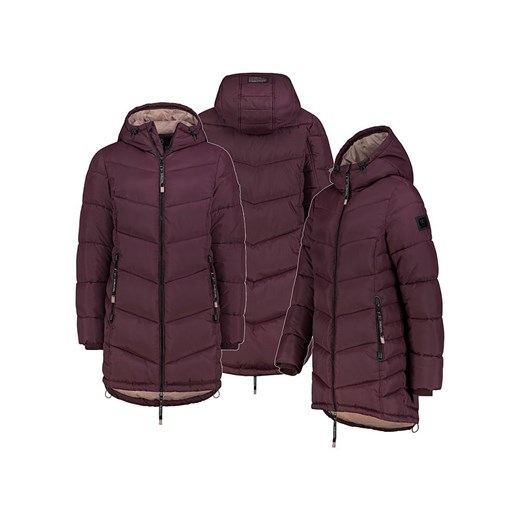 Sublevel Płaszcz pikowany w kolorze ciemnofioletowym ze sklepu Limango Polska w kategorii Kurtki damskie - zdjęcie 187789328