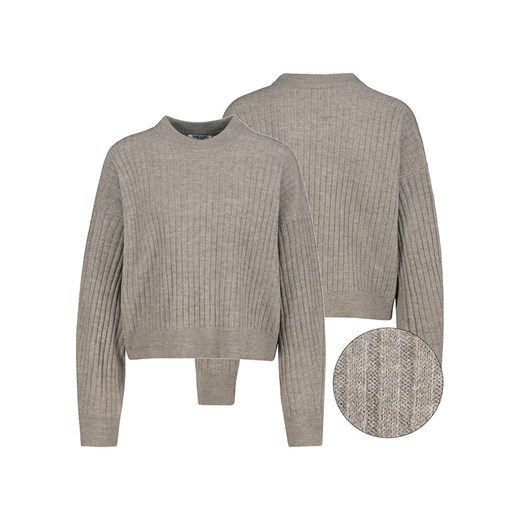 Sublevel Sweter w kolorze szarym ze sklepu Limango Polska w kategorii Swetry damskie - zdjęcie 187789799