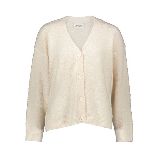 Sublevel Kardigan w kolorze kremowym ze sklepu Limango Polska w kategorii Swetry damskie - zdjęcie 187789819