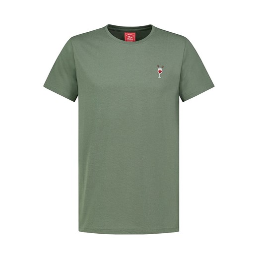 Sublevel Koszulka w kolorze zielonym ze sklepu Limango Polska w kategorii T-shirty męskie - zdjęcie 187789888