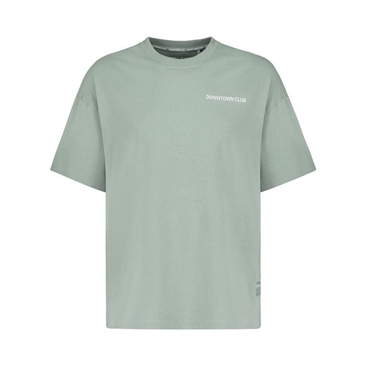 Sublevel Koszulka &quot;Linus&quot; w kolorze jasnozielonym ze sklepu Limango Polska w kategorii T-shirty męskie - zdjęcie 187789928