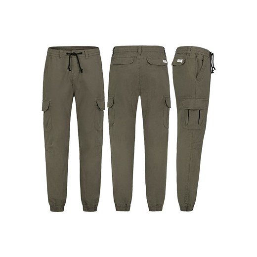 Sublevel Bojówki w kolorze ciemnozielonym ze sklepu Limango Polska w kategorii Spodnie męskie - zdjęcie 187789965