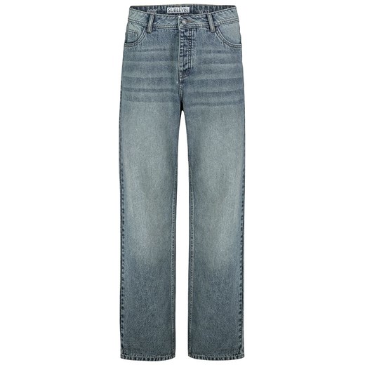 Sublevel Dżinsy &quot;Adam&quot; - Loose fit - w kolorze niebieskim ze sklepu Limango Polska w kategorii Jeansy męskie - zdjęcie 187790007