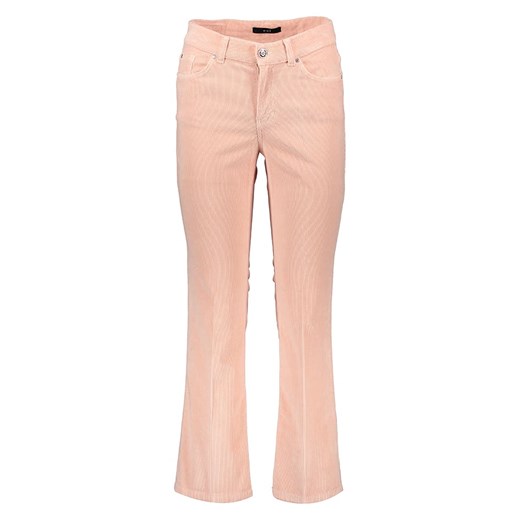 Oui Spodnie sztruksowe w kolorze jasnoróżowym ze sklepu Limango Polska w kategorii Spodnie damskie - zdjęcie 187790089