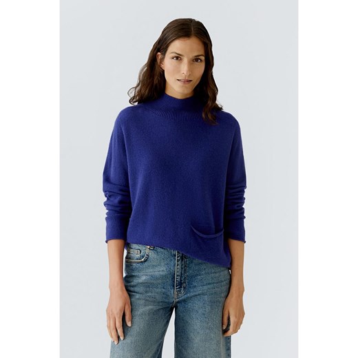 Oui Sweter w kolorze niebieskim ze sklepu Limango Polska w kategorii Swetry damskie - zdjęcie 187790119