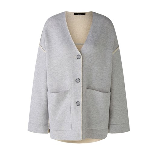 Oui Kardigan w kolorze szarym ze sklepu Limango Polska w kategorii Swetry damskie - zdjęcie 187790519